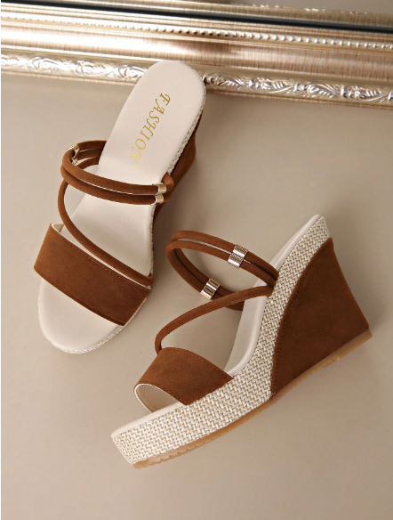 Amour Suede Platform Heels - Image 3