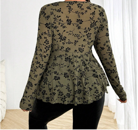 Edge & Elegance Mesh Top - Image 3