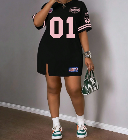 Game Day Curve Dress