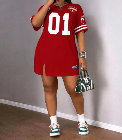 Game Day Curve Dress