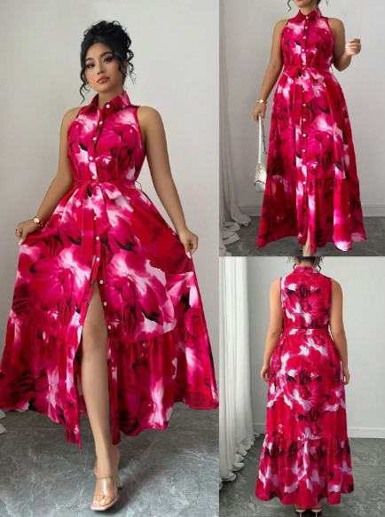 Island Color Dress - Image 4