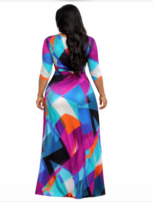 Bold Geometry Dress - Image 3