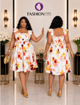 Elegant Chic Brunch & Vacation Dress